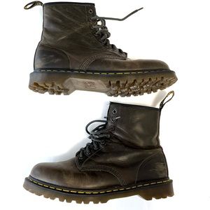 Doc Martens “Air Wair” 23617 Men’s US 13 Brown Leather Lace-Up Boots